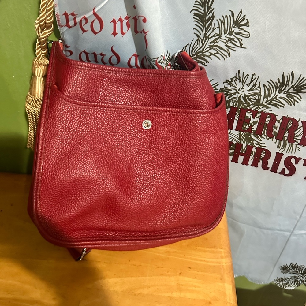 EUC maroon crossbody bag